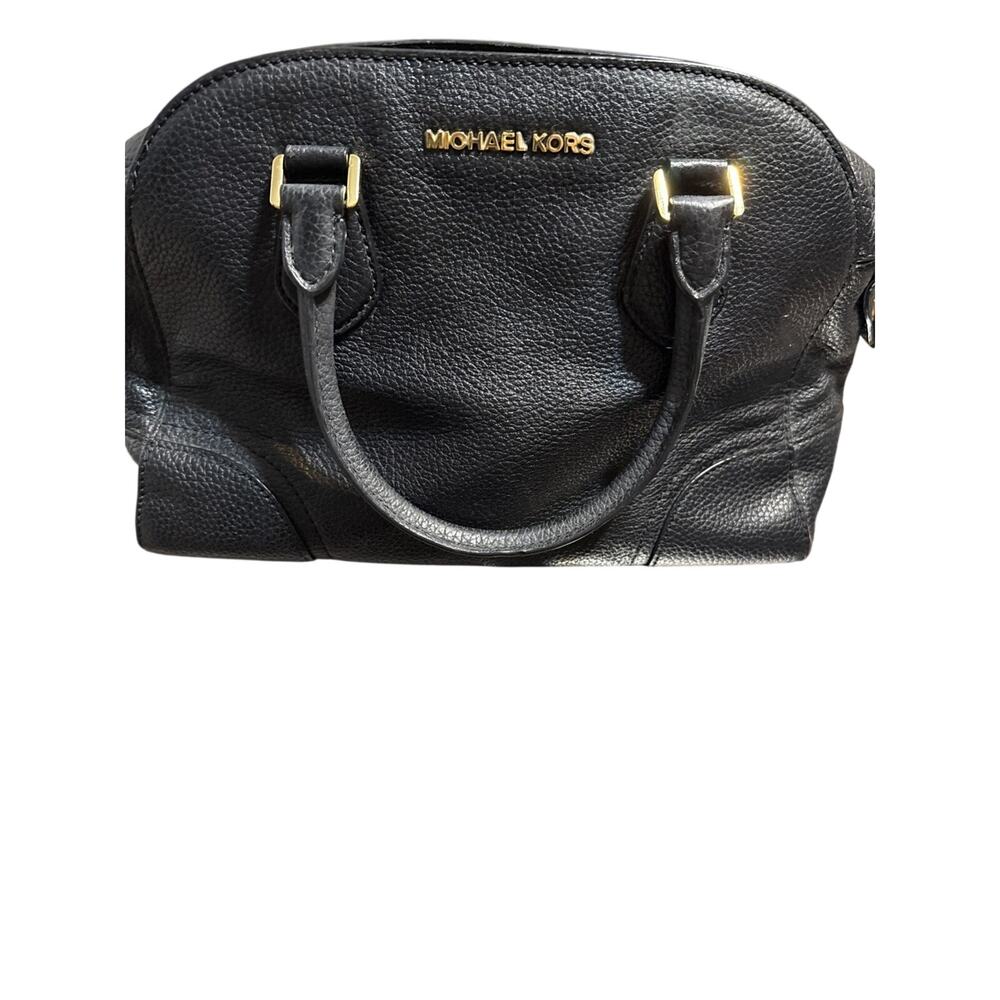 Michael Kors Hattie Bowling Satchel handbag.